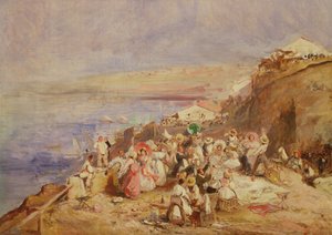El almuerzo del artista de Eugene Isabey